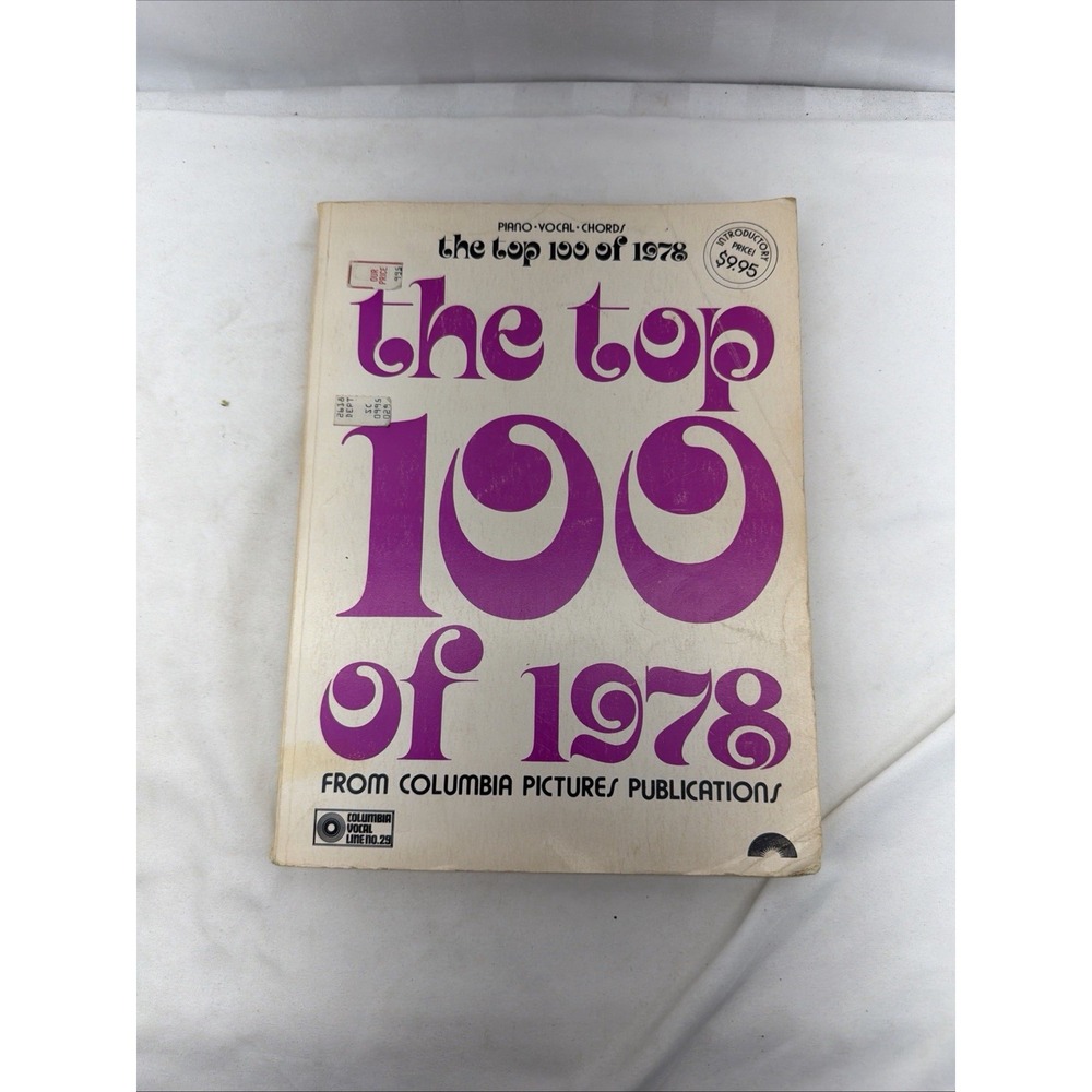 The Top 100 of 1978 - Piano - Vocal - Chords - From Columbia Pictures